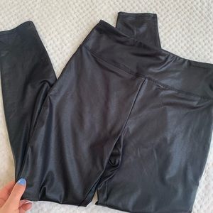 Target faux leather leggings